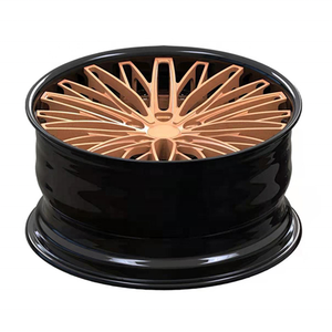 Pour jantes en alliage d'aluminium à 2 pièces, concaves, chromées, 40 mm ET pour <span class=keywords><strong>SUPERA</strong></span> 18-22 pouces 5X114.3/5X130, jantes forgées - Product Image 3