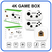 Consola de Videojuegos Y1 de 64GB/128GB con 40000 Juegos, Caja de Juegos HD para TV, Dos Controles para PS1/PPSPP/MAME Arcade, Joystick Inalámbrico