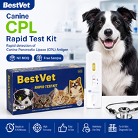 BestVet Canine CPL Rapid Test Kit, Canine Pancreatic Lipase Diagnostic Cassette, Free Sample