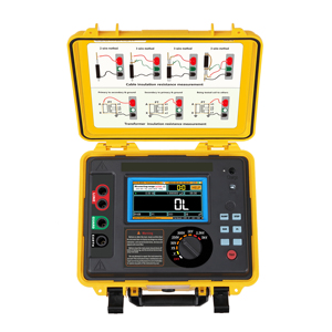 เครื่องวัดความต้านทานฉนวน NCEL JSJY913 5kv สำหรับการทดสอบมอเตอร์และเครื่องกำเนิดไฟฟ้าในหลายสถานการณ์ - Product Image 2