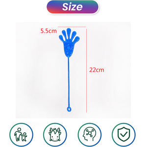 <span class=keywords><strong>Mains</strong></span> collantes en vrac pour enfants, Slappy Slap, petites <span class=keywords><strong>mains</strong></span> collantes, jouet collant pour garçons <span class=keywords><strong>et</strong></span> filles, sacs surprises, cadeaux de fête pour anniversaire - Product Image 3