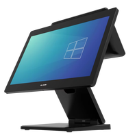 Hardware POS de buena calidad, con pantalla táctil digital y terminal POS base plegable, para Windows o Android, ya sea en el momento de la llegada