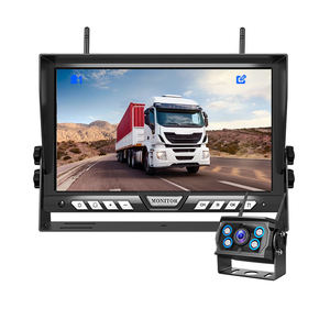 Cámara de Reversa Inalámbrica de 9 Pulgadas, Asistencia de Reversa para Automóvil, Cámara de Reversa Inalámbrica de 720P con Visión Nocturna, Cámara de Visión Trasera para Camiones - Product Image 1
