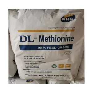 DL-Metionina em Pó/Metionina em Pó/L-Metionina 99% Metionina para Ração de Aves de Alimentação