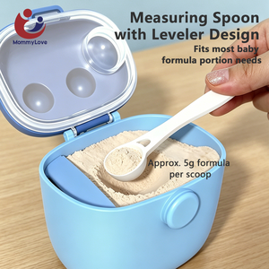Dispensador de Leche en Polvo Portátil Personalizado con <span class=keywords><strong>Cuchara</strong></span> <span class=keywords><strong>para</strong></span> Niños, Contenedor <span class=keywords><strong>para</strong></span> Almacenar Alimentos <span class=keywords><strong>para</strong></span> Viajes, 400 500 ml - Product Image 4