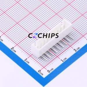 W254110K-9PW2113 Wire-to-Board Pin Header Bent Lead Through Hole,P=2.5mm Connector 1x9P 2.5mm Right Angle Insert XHB - Product Image 1