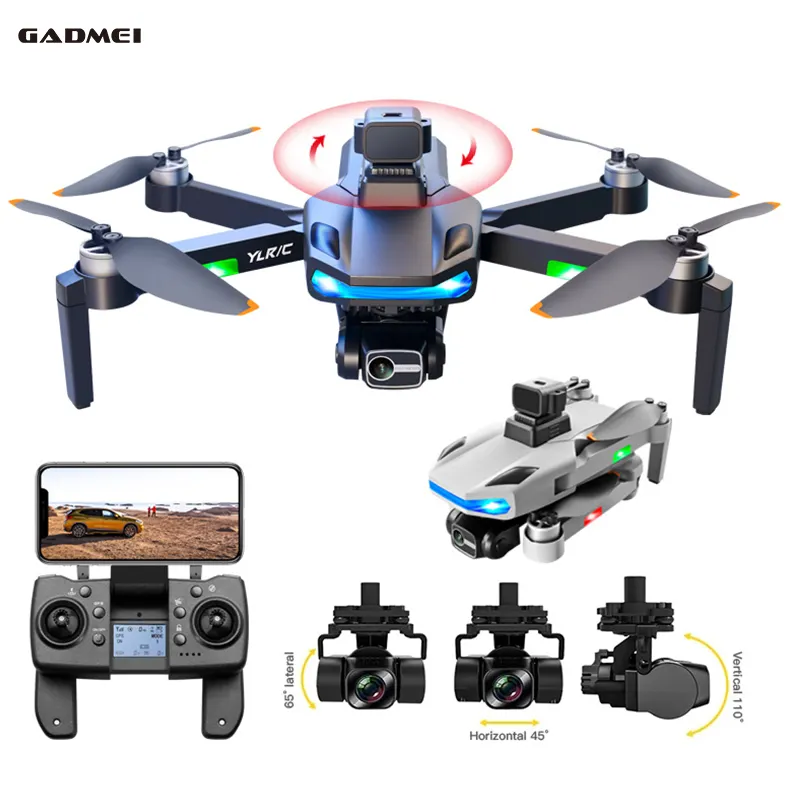 Professional long range remote control mini quadcopter fpv 4k drone camera drones with hd camera and gps