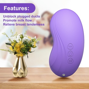 Masajeador de Senos de Silicona de Grado Médico, Vibrador de Senos Femenino, Máquina Vibradora para Senos, Masajeador de Lactancia - Product Image 4