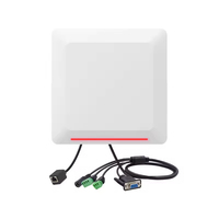 Sistema de Control de Acceso Inalámbrico con Lector de Tarjetas RFID Tengda RS232/WG26/RELAY/TCP/IP/POE/WIFI, Lector RFID UHF TCP