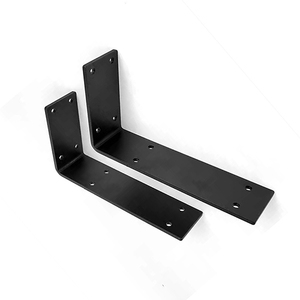 Custom <strong>L</strong> <strong>Shaped</strong> Galvanized Metal Steel Angle <strong>Corner</strong> Furniture Aluminum 90 Degree Wall <strong>Shelf</strong> <strong>Bracket</strong> - Product Image 2