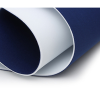 Tissu tricoté hautement élastique laminé avec mousse EVA, tissu absorbant les chocs pour supports sportifs et doublures de casques