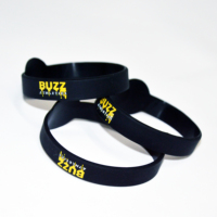 Bracelets en silicone personnalisés de haute qualité avec logo en relief, bracelets promotionnels sportifs