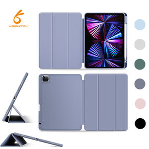 2025 fixation magnétique mince support à trois volets intelligent nouveau bébé peau sentiment tablette étui pour Apple <span class=keywords><strong>Ipad</strong></span> avec porte-crayon - Product Image 2