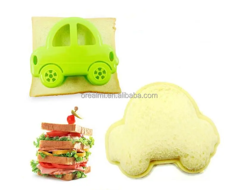 Cake Tools And Accessories Stamping Mold Food Grade Bread Cutter Car Shape Sandwich Cutters For Kids