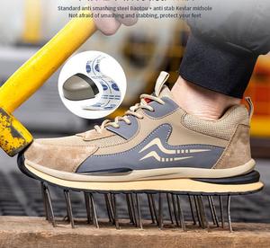 <span class=keywords><strong>Zapatos</strong></span> de <span class=keywords><strong>Seguridad</strong></span> JLD104 Ligeros, <span class=keywords><strong>Cómodos</strong></span> y Transpirables para <span class=keywords><strong>Hombre</strong></span>, Antideslizantes, Anti-escaldaduras, con Puntera de Acero y Protección Antipinchazos - Product Image 5