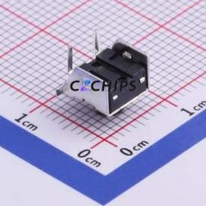 TS-1037-A4B3-D2 Tactile Switch SMD,6x6mm Switch Single Pole Single Throw Round Button Horizontal Mount 6mm - Product Image 2