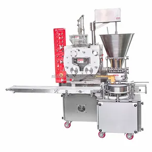 Máquina siomai automática en línea, máquina shuimai de comida china, máquina de producción shaomai portátil multifuncional