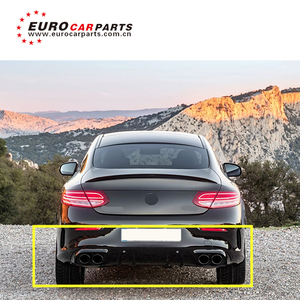 <span class=keywords><strong>2019</strong></span> Classe C w205 Diffuseur C43 et conseils silencieux pour C200 C260 C300 coupé et berline diffuseur arrière - Product Image 1