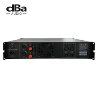 Amplificateur de puissance numérique PFA6K 4000W, double canaux 1350W, pontable, circuits de classe D, idéal pour les systèmes audio professionnels