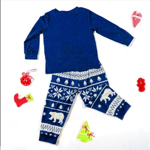 クリスマスパジャマセットミルクシルクフリース生地ホームウェアたくさんスタイルファミリークリスマスセット - Product Image 5