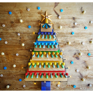 Juego de bloques de construcción de madera de 200-400 piezas, formas creativas de arcoíris para niños de 2 a 6 años, juguete unisex - Product Image 3