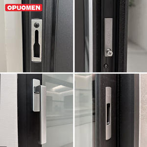 <span class=keywords><strong>Porte</strong></span> de véranda moderne personnalisée en aluminium double verre trempé coulissant <span class=keywords><strong>avec</strong></span> rail pour hôtels appartements villas surface finie - Product Image 4