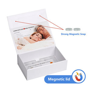 Boîtes en carton personnalisées avec logo, pliables, recyclables, imprimées, boîte pliante <span class=keywords><strong>à</strong></span> sept panneaux, étui d'emballage pour bouchons d'oreilles - Product Image 5