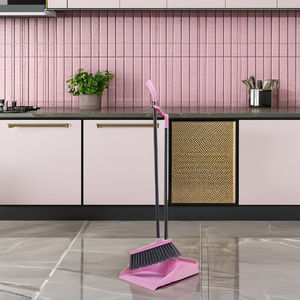 Set Paletta e Scopa a Manico Lungo per la Pulizia Domestica Economico a Vendita Diretta - Product Image 5