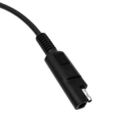 Câble d'alimentation GPS Hirose 6 broches vers SAE de 30 cm A00307 compatible avec l'instrument de topographie GNSS HiPer SR