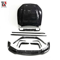 Pour BMW M8 F91 F92, jupes latérales et panneaux de bas de caisse en fibre de carbone sèche style V pour coupé et cabriolet deux portes