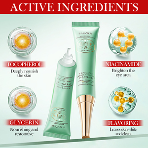 OEM SADOER Meilleures Ventes Nicotinamide Coréenne Crème <span class=keywords><strong>Yeux</strong></span> Blanchissante Éclaircissante <span class=keywords><strong>Anti</strong></span>-rides Ridules Crème <span class=keywords><strong>Yeux</strong></span> pour les <span class=keywords><strong>Cernes</strong></span> - Product Image 5