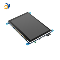Écran LCD TFT IPS industriel intelligent de 7 pouces, résolution 800x480, compatible avec la carte d'interface Goldenvision, montage sur panneau