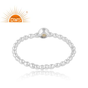 Natural Ethiopian <b>Opal</b> Gemstone <b>Ring</b> Women Sterling Fine <b>Silver</b> Designer <b>Ring</b> Fashion <b>Silver</b> Jewelry Manufacturer - Product Image 3