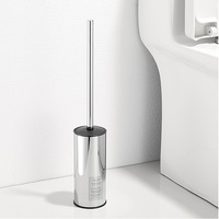 INNADA Accessoire de salle de bain en acier inoxydable chromé 304 Ensembles de porte-brosse de toilette