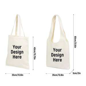 High quality hot selling personalized design cotton <b>canvas</b> <b>handbag</b> printed custom shopping bag - Product Image 5