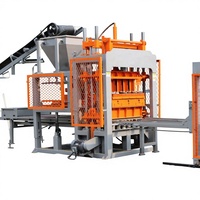 Ligne de production de briques intégrée QT5-15 entièrement automatique pour briques creuses et pleines, machine à fabriquer des briques en béton