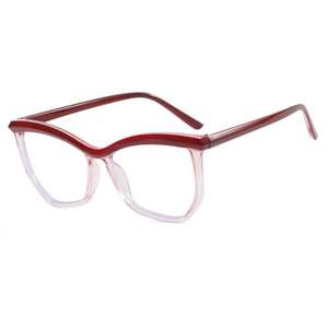 Gafas Ópticas con Logotipo Personalizado, Estilo Vintage 2025, Coloridas, Anti Luz Azul, Montura Grande, Ojo de Gato, para Mujer - Product Image 6