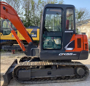 Mini pelle DX55 originale Doosan avec composants du moteur Yanmar, y compris le moteur de la pompe à engrenages PLC - Product Image 5