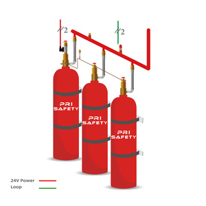 Sistema Automático de Supresión de Incendios de Acero Inoxidable para Plataformas Marinas con FM200 y <span class=keywords><strong>Novec1230</strong></span> - Product Image 1