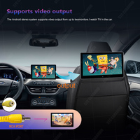 Pemutar DVD mobil, 9 10 inci navigasi GPS video radio usb sistem mobil Android layar sentuh