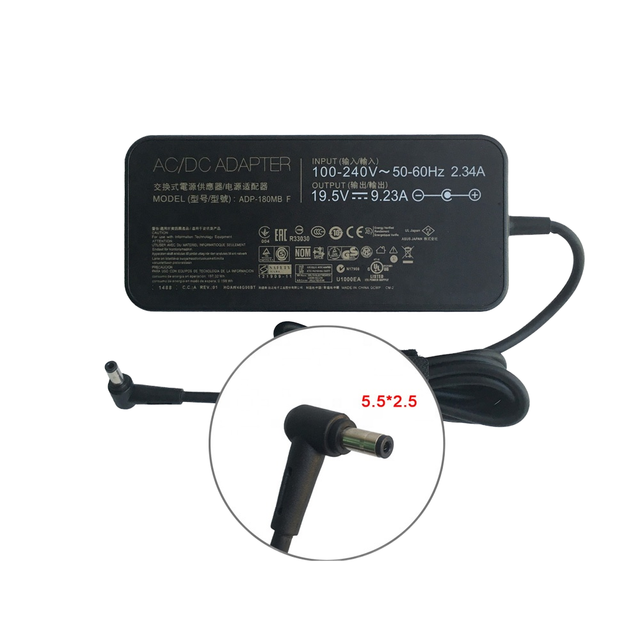 19.5V 9.23A 180W DC Slim Laptop Charger for AS FX570/FX570UD Series