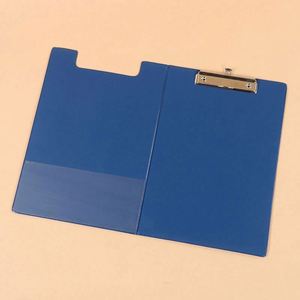 Bloc de Notas y Portapapeles de PVC Azul Simple para Oficina y Empresas, Venta al Por Mayor de Fábrica - Product Image 2