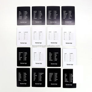 Vente <span class=keywords><strong>en</strong></span> gros d'usine personnalisée de cartes de <span class=keywords><strong>jeu</strong></span> holographiques laser de bonne qualité avec <span class=keywords><strong>questions</strong></span> de table imprimées sur papier d'échange - Product Image 3