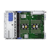 Serveur tour HPE ProLiant ML350 Gen10 avec quatre cartes GPU, serveur de déploiement d'IA à double processeur pour l'hôte DeepSeek