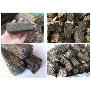 Automatische Weizens troh würfel Pellet herstellungs maschine Luzerne Heu würfel Brikett presse Maschine - Product Image 6