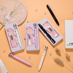Lápiz de Maquillaje Multifuncional Retráctil 4 en 1 para Labios, Ojos, Cejas e Iluminador, Cosmético Facial OEM - Product Image 1
