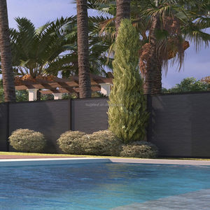 Garden Courtyard Privacy Safety <b>Fencing</b> WPC Wood Plastic Composite Outdoor Barrier - Product Image 6