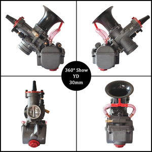 <span class=keywords><strong>Carburador</strong></span> de <span class=keywords><strong>Doble</strong></span> Pila para Motocicleta, Kit de Encendido para Honda Monkey, ATV, Go Kart, Yoshimura YD 28, 30mm, 30mm - Product Image 6