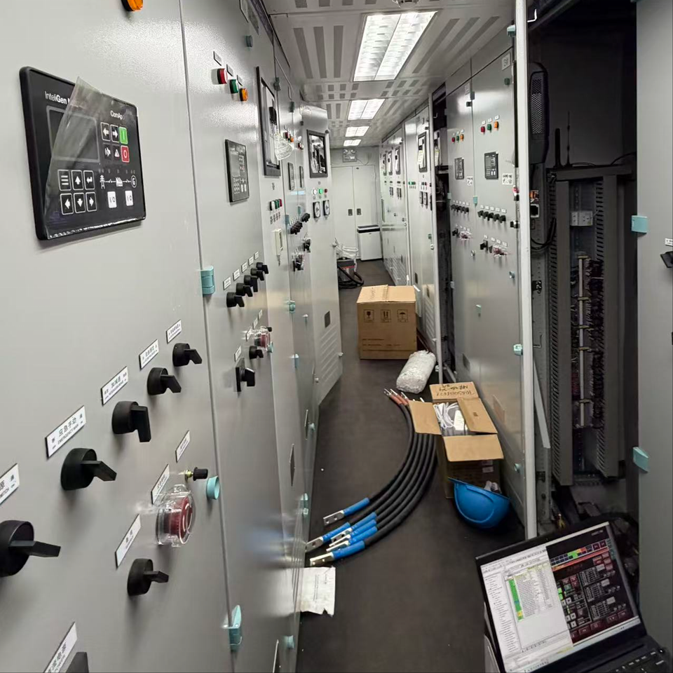 Oilfield MCC Room Container | Modular Motor Control Center Electrical ...