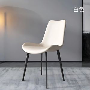 Silla de Comedor de Cuero para Restaurante, Diseño Contemporáneo, Muebles Comerciales Duraderos y Ligeros para Sala de Estar y Comedor - Product Image 3